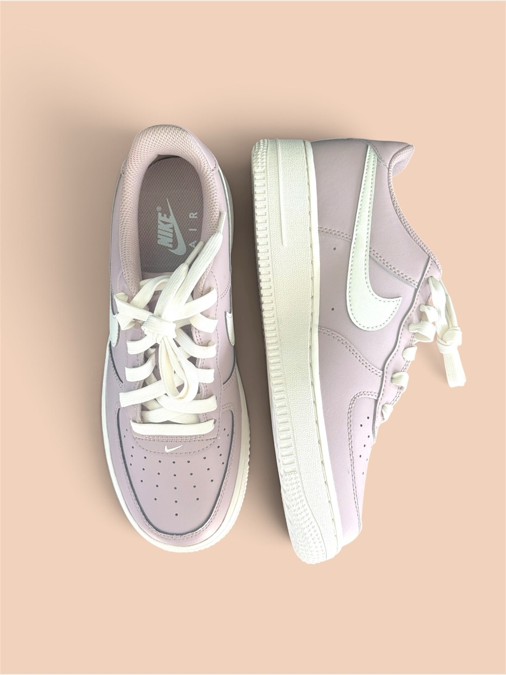 Nike Air Force 1 Low GS Pink Foam White Boys 6.5Y New
